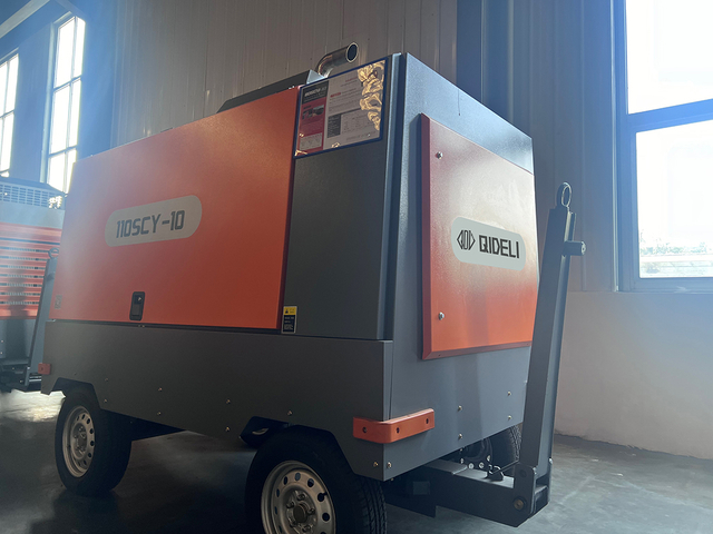 SCY Small Compact Diesel Screw Air Compressor