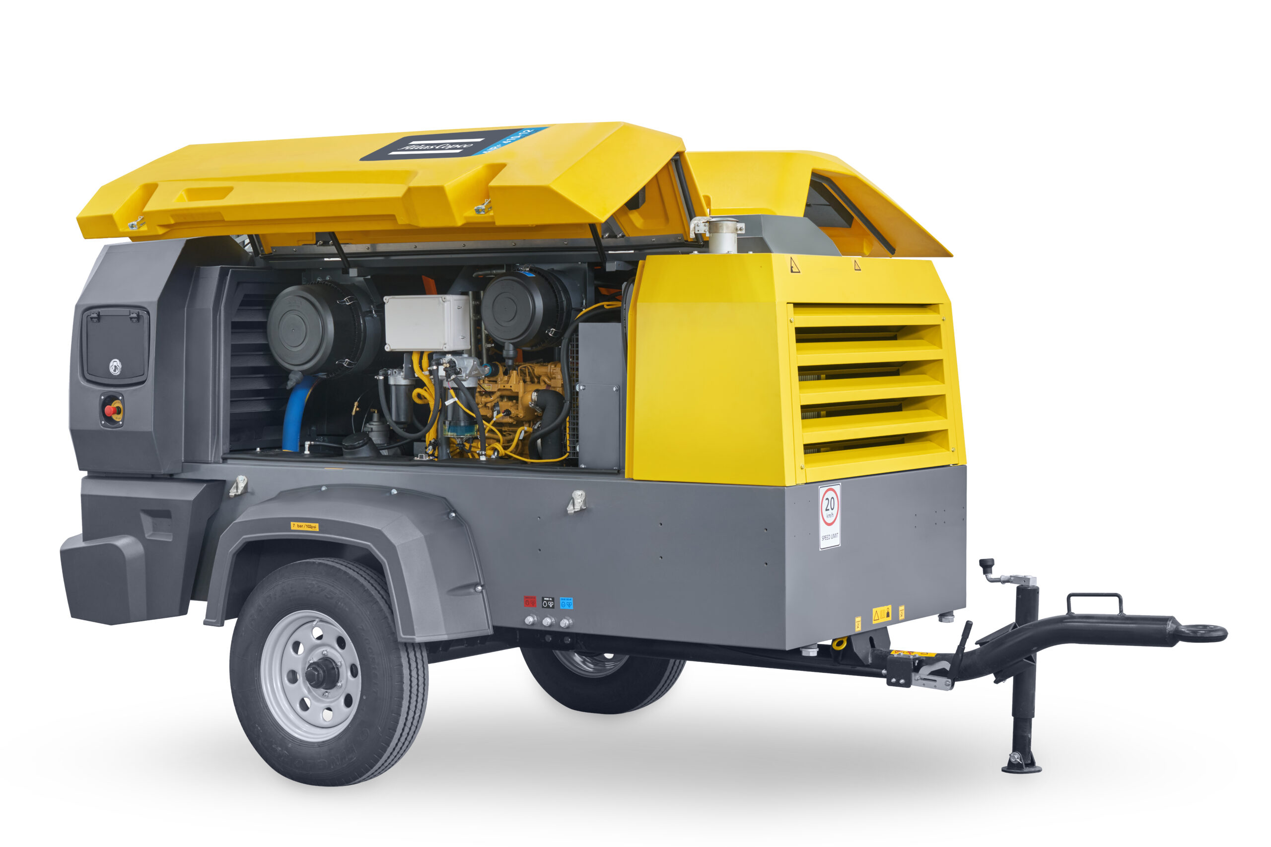 Atlas Copco The XAS BoX Range Air Compressors XATS 350-XAHS 500