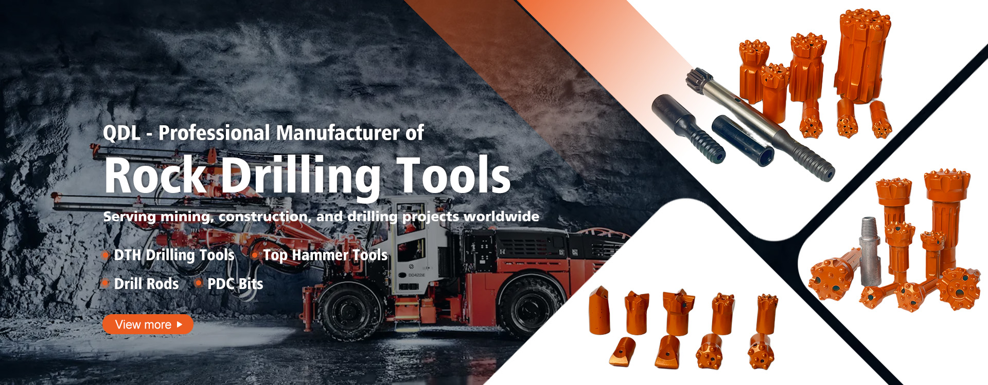 QDL rock drilling tools factory