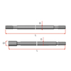 T45 DRILL ROD 