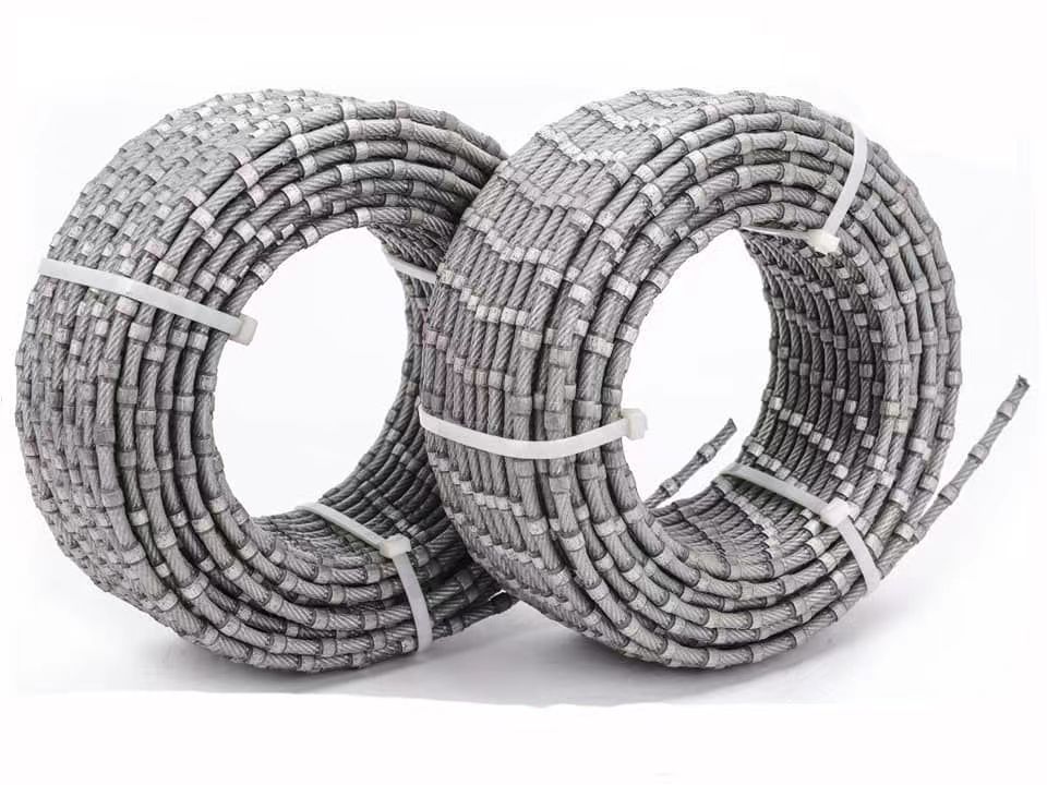 Diamond Rope Saw For Marble Quarry