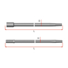 SR35 DRILL ROD 