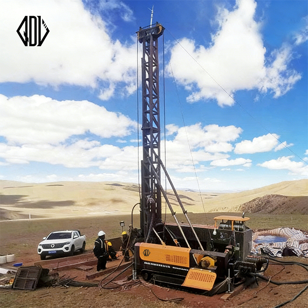 YN-800 Diesel Drive Hydraulic Wireline Core Drilling Rig 