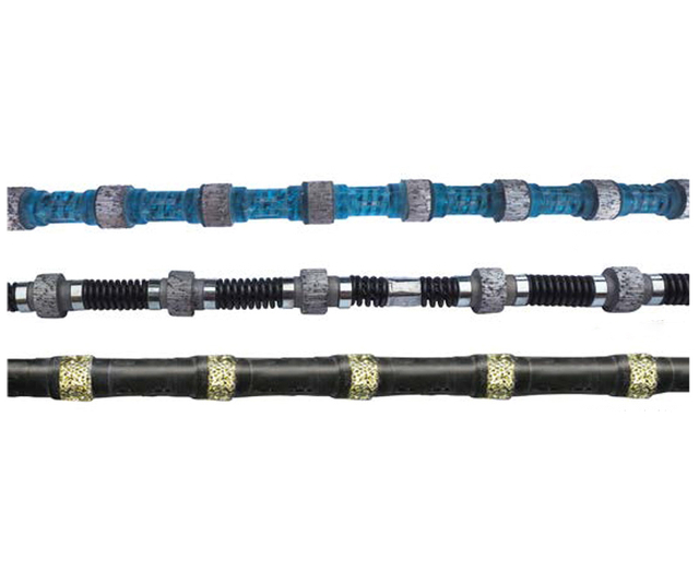 Diamond Rope Saw For Marble Quarry