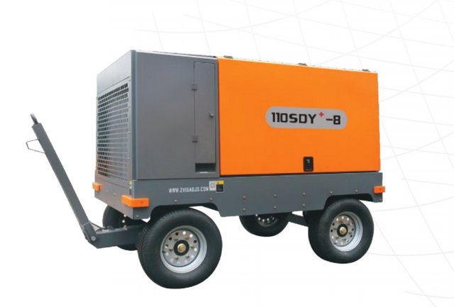 SDY Large Diesel Electrical Air Compressor