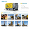 Atlas Copco X‑AIR Mobile Air Compressor with DrillAir Expert System – High Efficiency, Energy Saving & Stable Operation for Global Customers