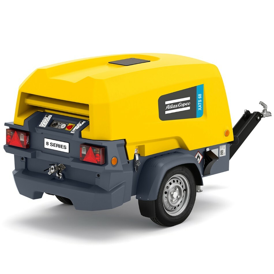 Atlas Copco Small Mobile Air Compressors XAS 38-98