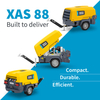 Atlas Copco Small Mobile Air Compressors XAS 38-98