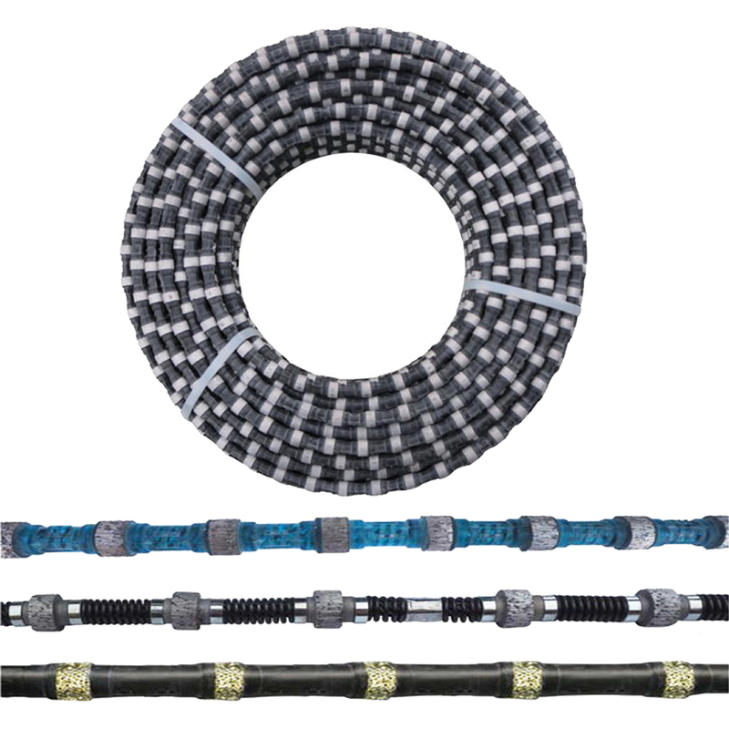 Diamond Rope Saw For Marble Quarry