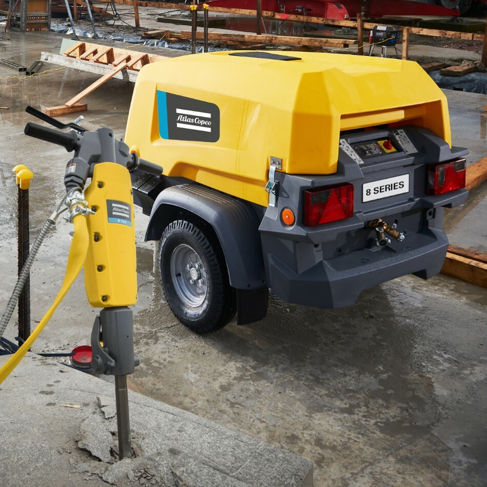 Atlas Copco Small Mobile Air Compressors XAS 38-98