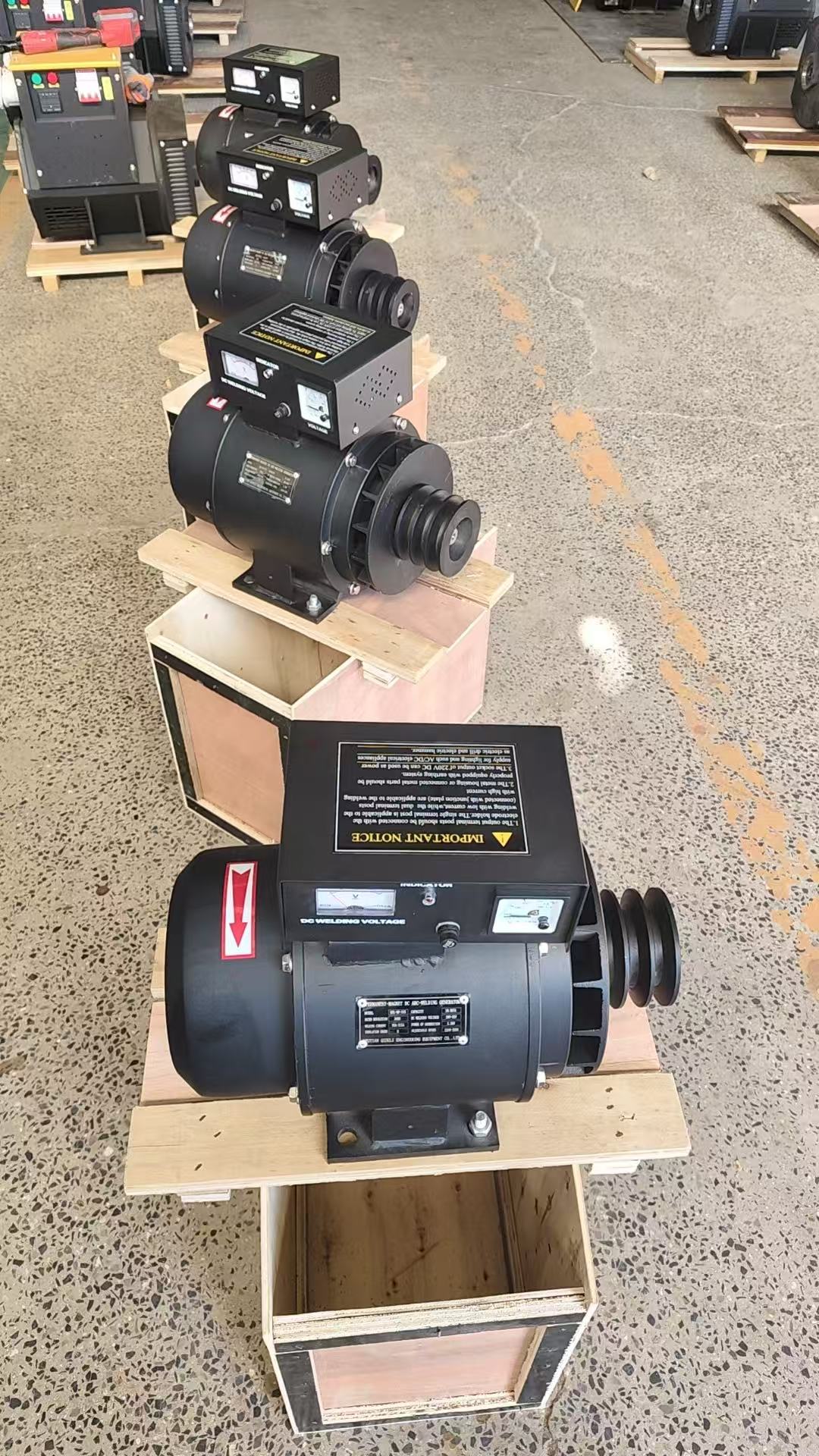 Permanent Magnet DC Combined Welding and Generating Set