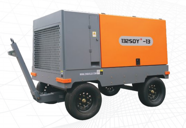 SDY Large Diesel Electrical Air Compressor